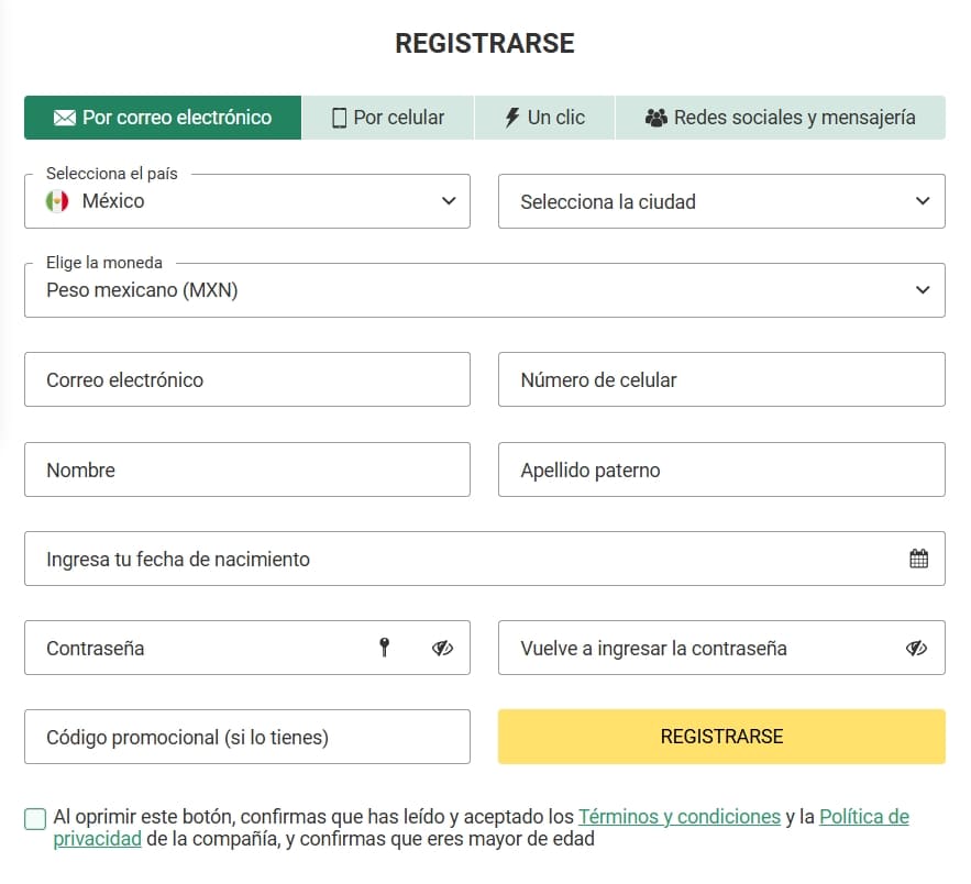 betwinner casino méxico