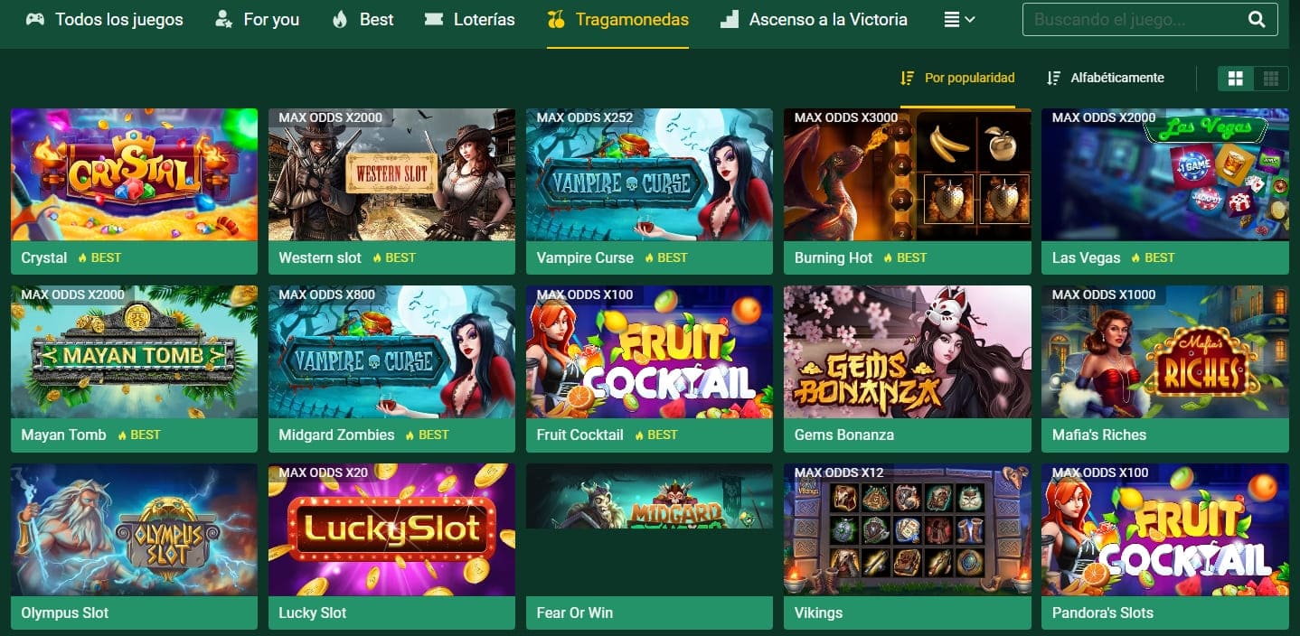 betwinner casino tragamonedas